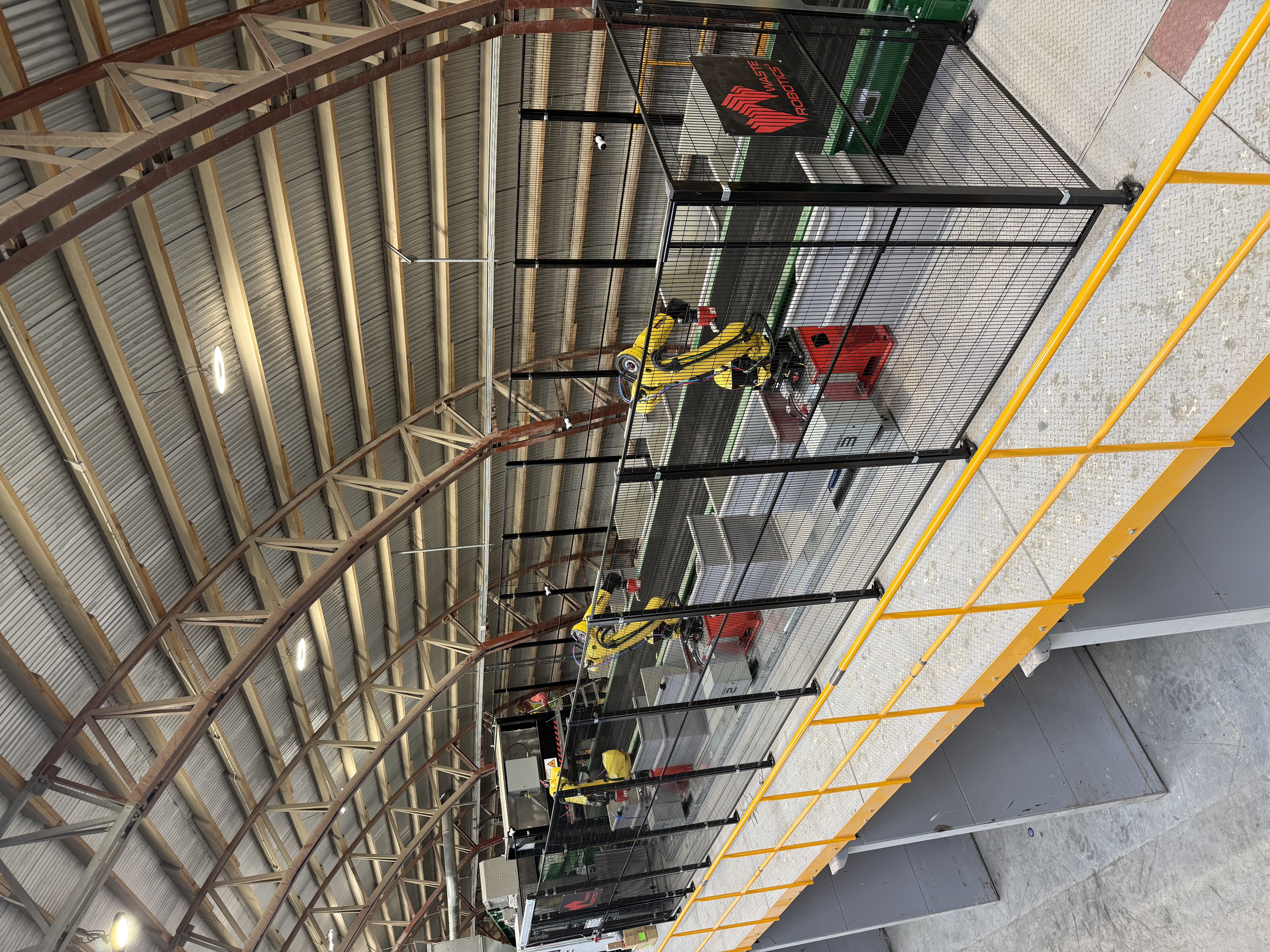 IGF robotic waste recycling line