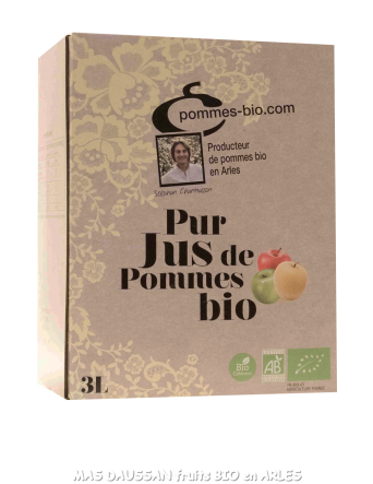 BIB jus de pomme Mas Daussan