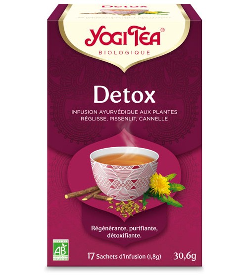 Detox yogi tea