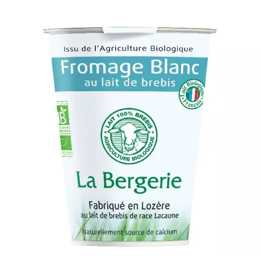 fromage blanc au lait de brebis la bergerie