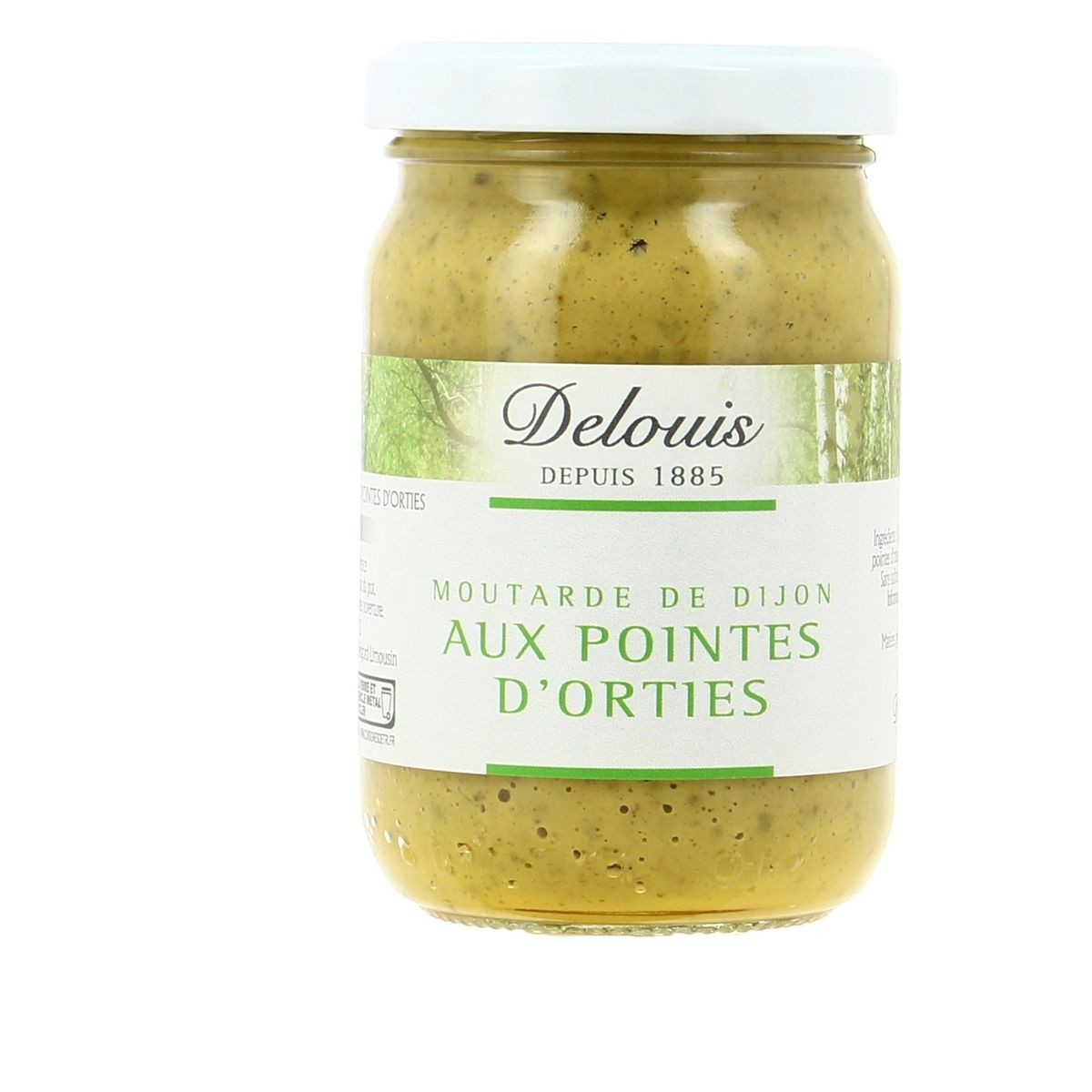 moutarde aux pointes orties 200g delouis