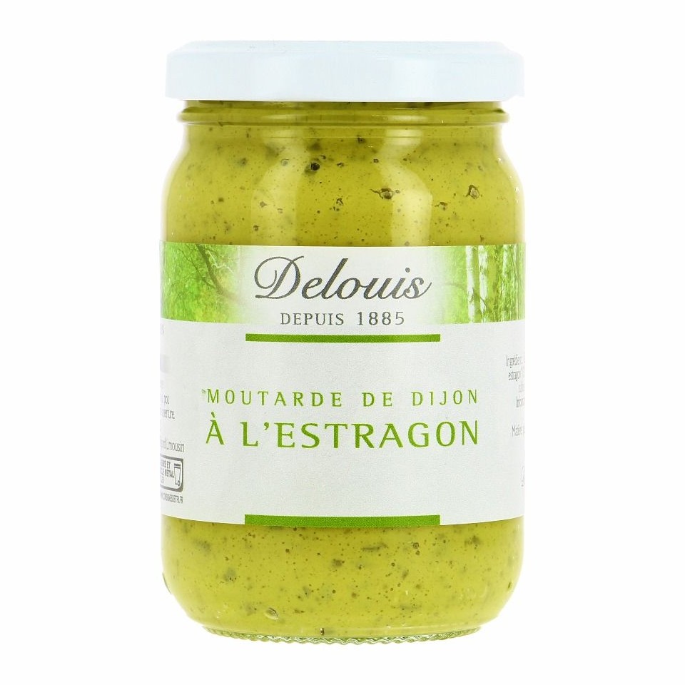 moutarde estragon 200g delouis