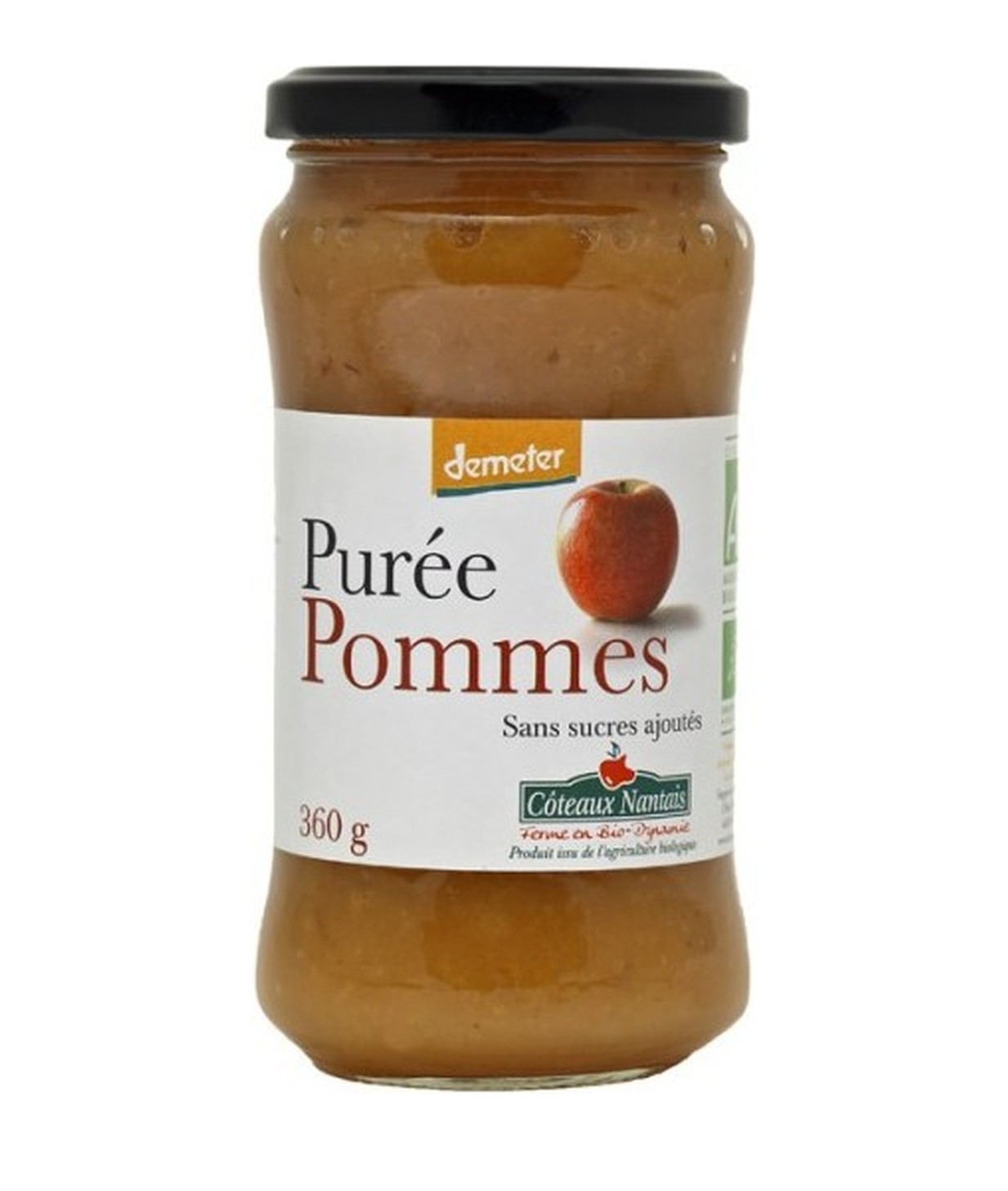 purée de pomme 360g coteaux nantais