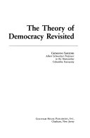 The Theory of Democracy Revisited