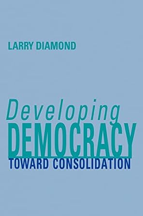 Developing Democracy: Toward Consolidation