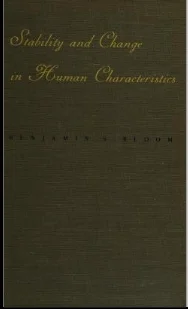 Stability and Change in Human Characteristics