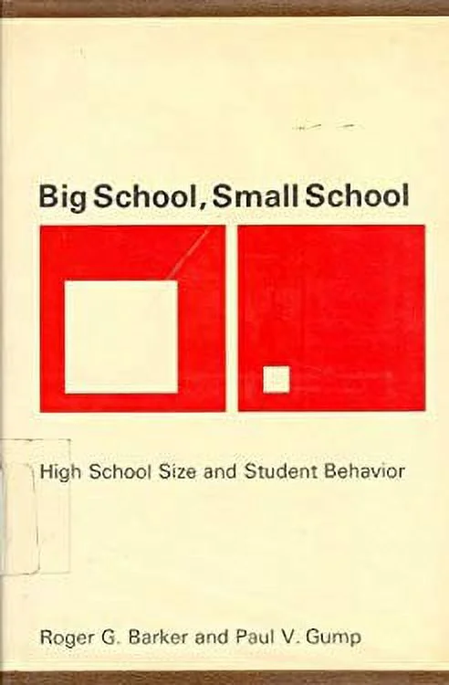 Big School, Small School: High School Size and Student Behavior