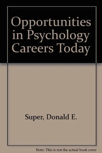 Opportunities in Psychology