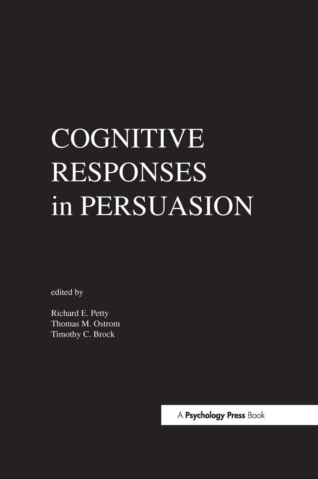 Cognitive Responses in Persuasion