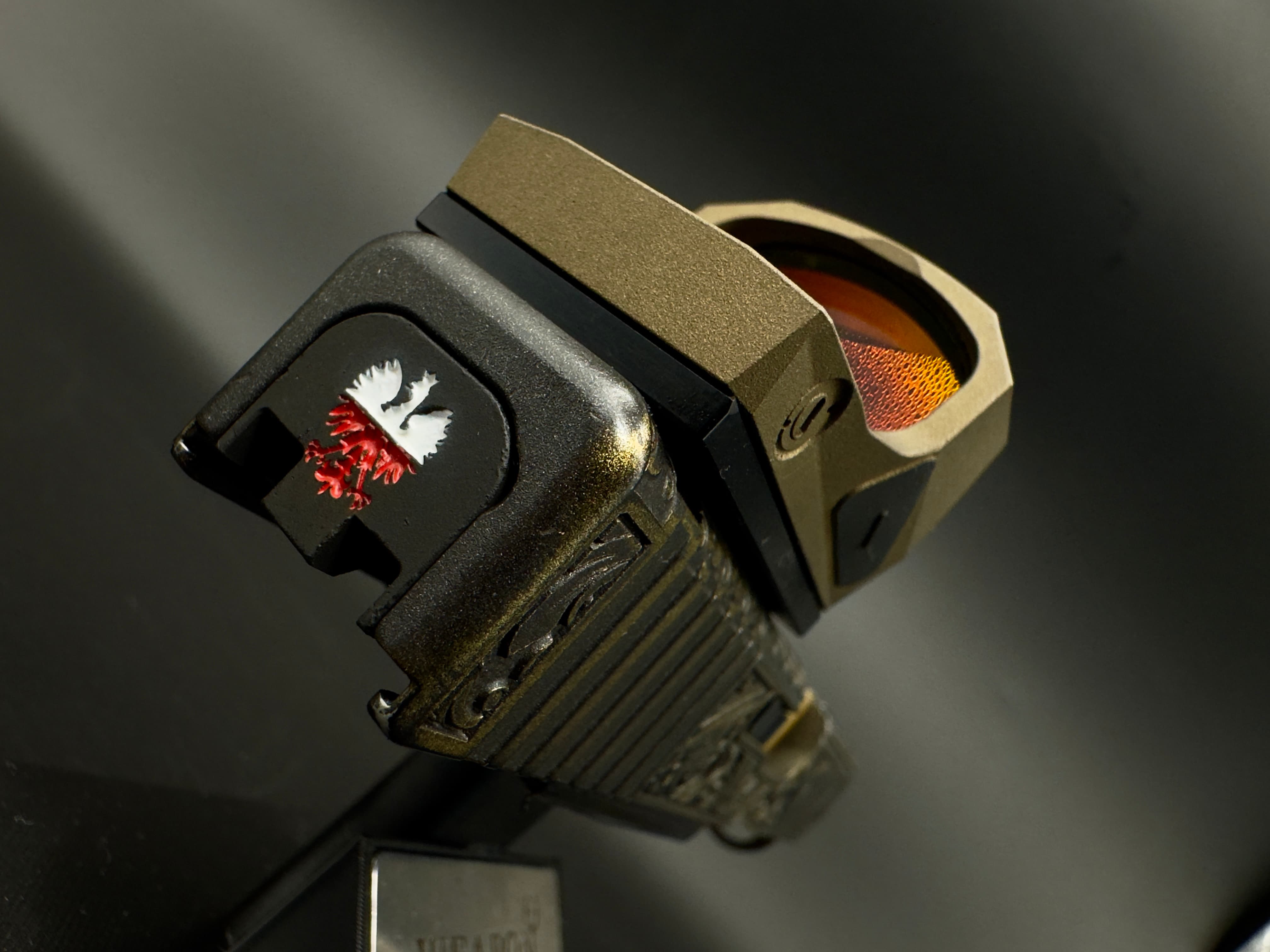 Płytka oporowa Glock- Orzeł biało czerwony 6GEN Glock 17 Gen 6 Weapon Wizards