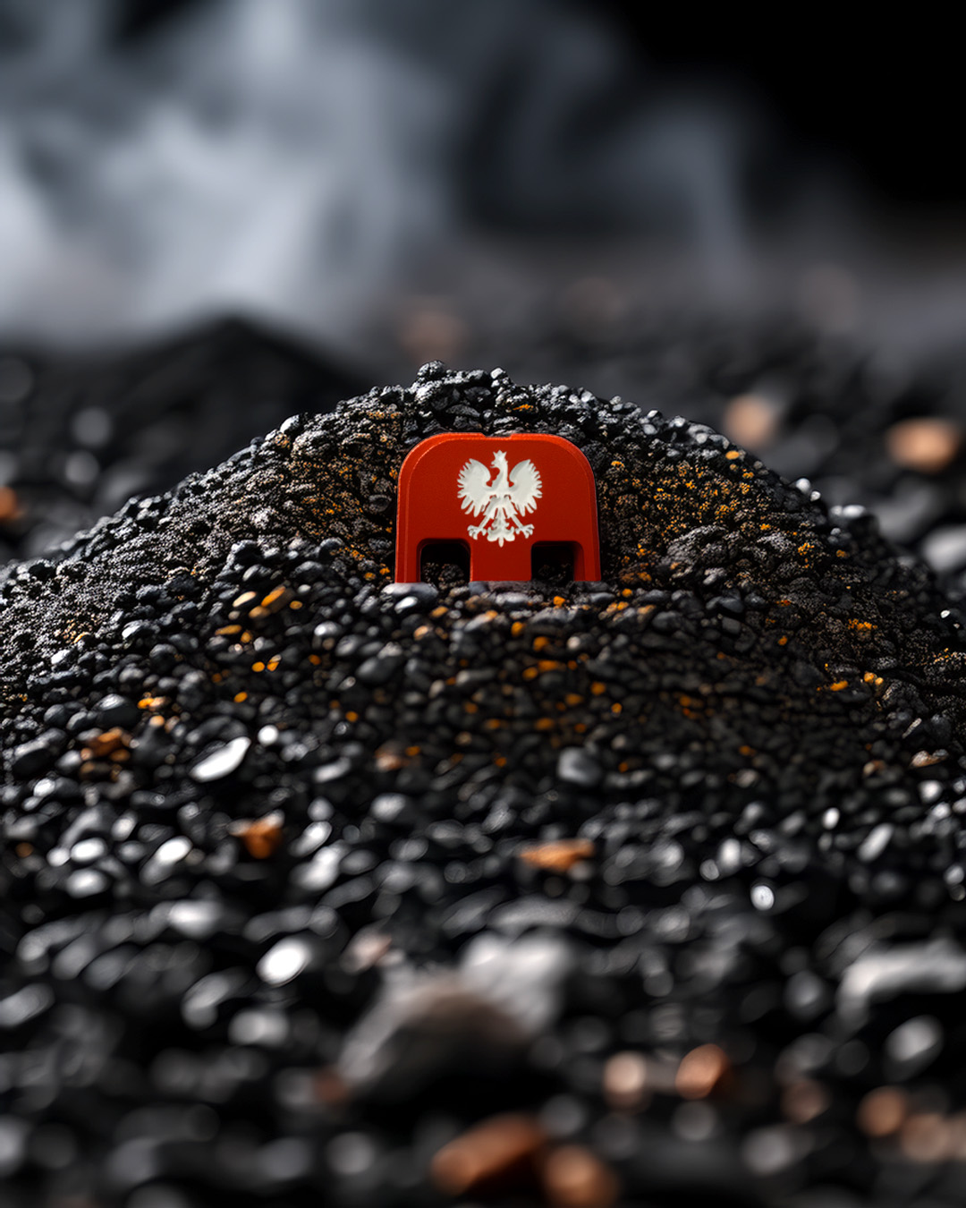 Płytka oporowa Glock- Czerwona Orzeł biały Glock G17 Gen 3-5 Weapon Wizards