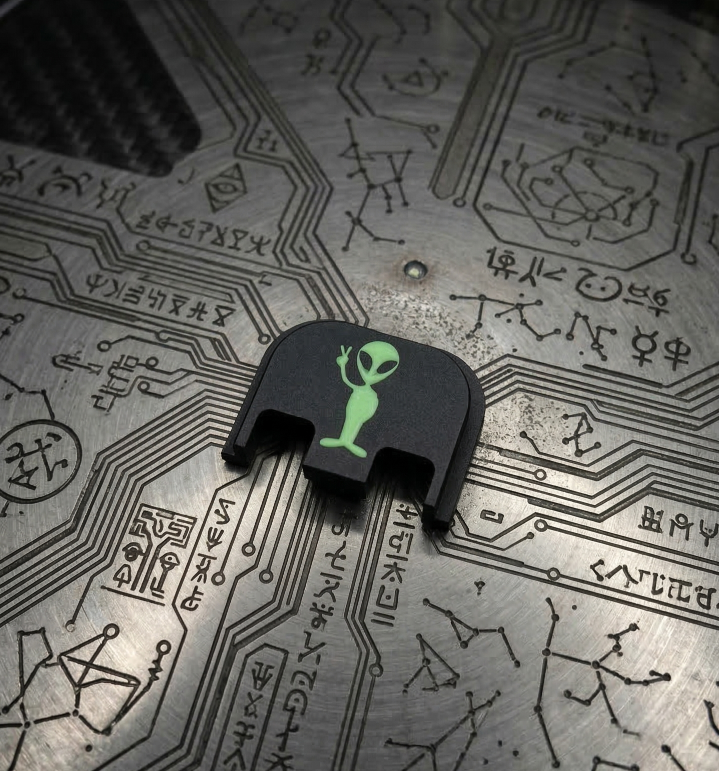 Płytka oporowa Glock - UFO Glock G17 Gen 3-5 Weapon Wizards