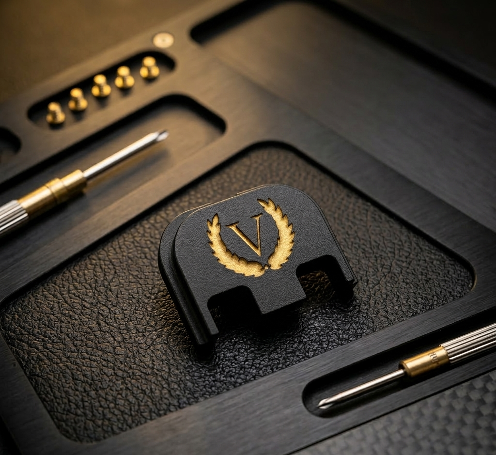 Płytka oporowa Glock - Złota V Glock G17 Gen 3-5 Weapon Wizards