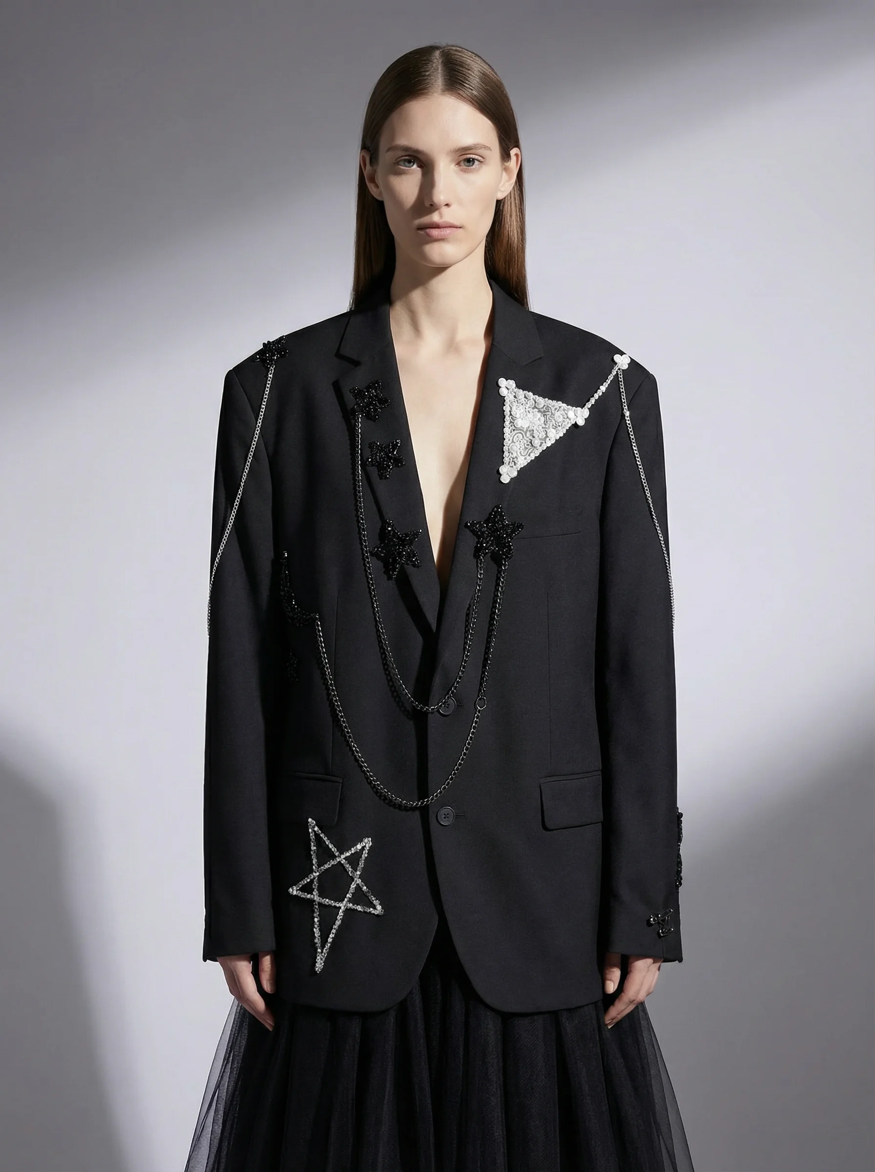 CONSTELLATION — Upcycled one-of-one blazer