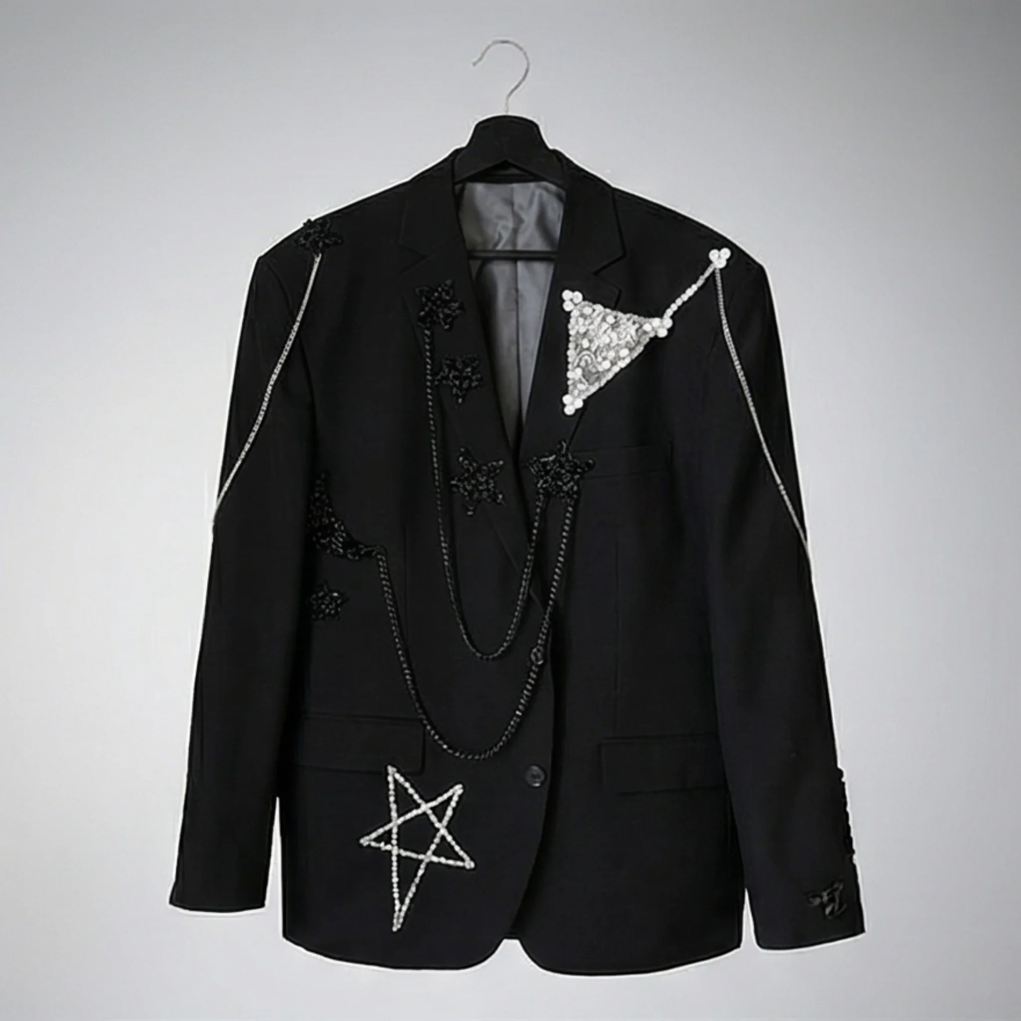 CONSTELLATION — Upcycled one-of-one blazer, view 3