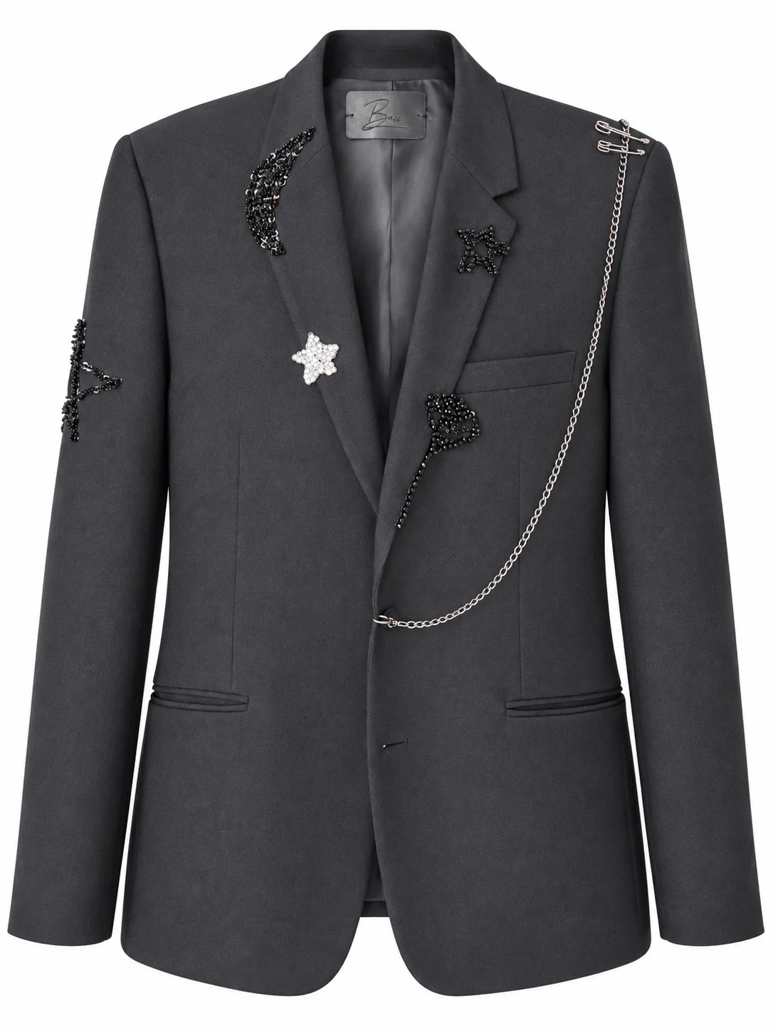 ECLIPSE — Upcycled one-of-one blazer, view 3