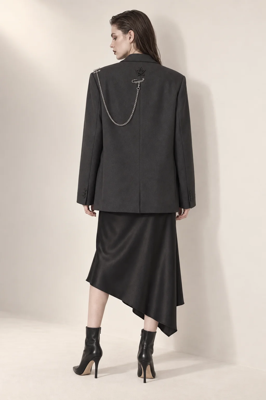 ECLIPSE — Upcycled one-of-one blazer, view 2