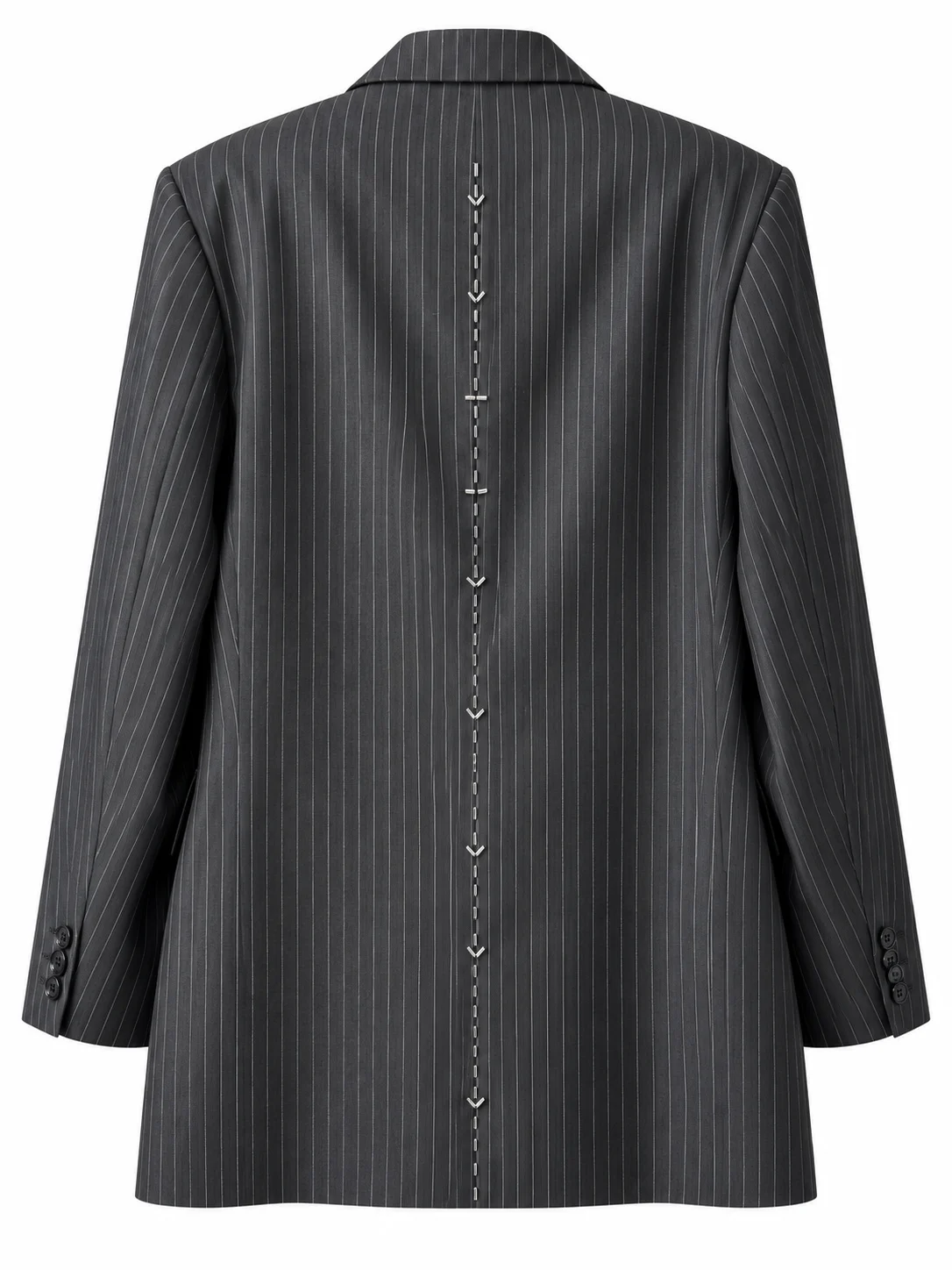 SOLSTICE — Upcycled one-of-one blazer, view 4