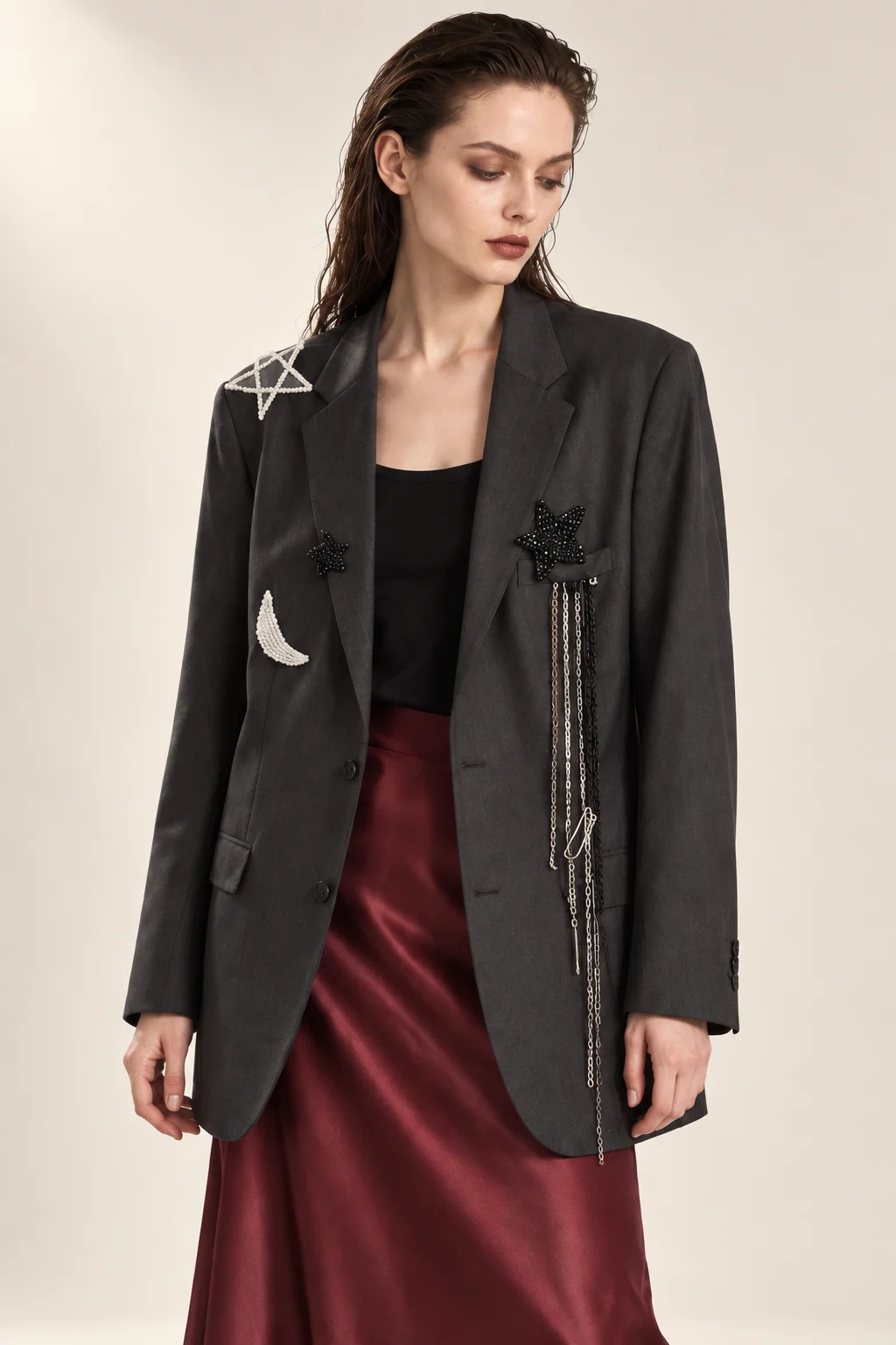 TIDE — Upcycled one-of-one blazer