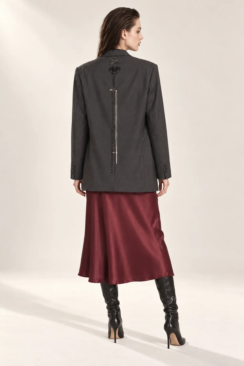 TIDE — Upcycled one-of-one blazer, view 2
