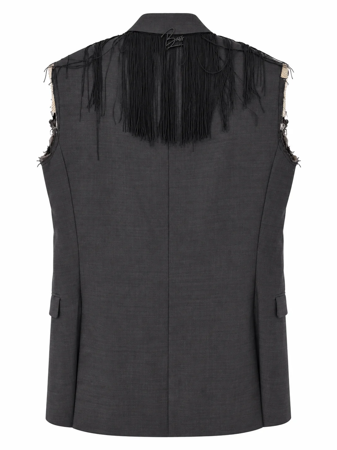 VEIL — One-of-one vest, upcycled from a blazer, view 2