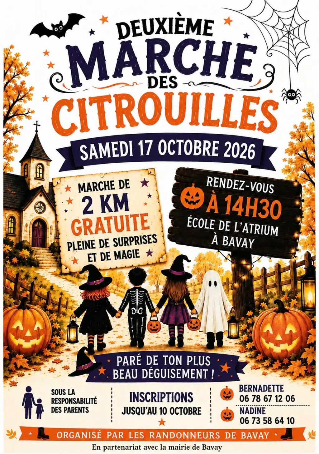 2ème marche des citrouilles à Bavay — Événement