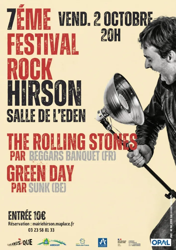 7ème Festival Rock à Hirson — Événement