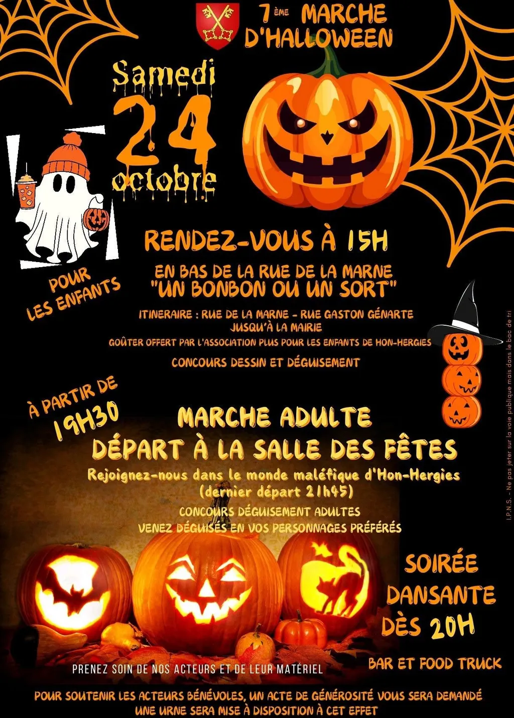 7ème Marche d'Halloween à Hon-Hergies — Événement