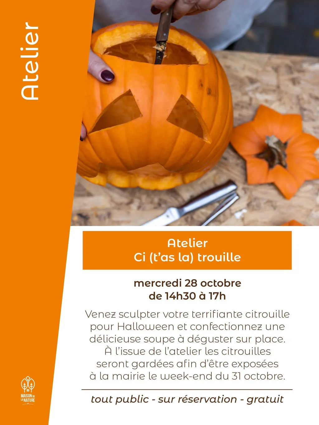 Atelier Ci (t’as la) trouille à Cambrai — Événement