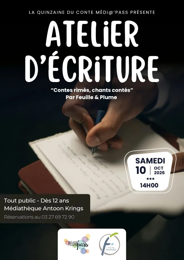 Atelier d'écriture "Contes Rimés, chants contés" à Fourmies — Événement