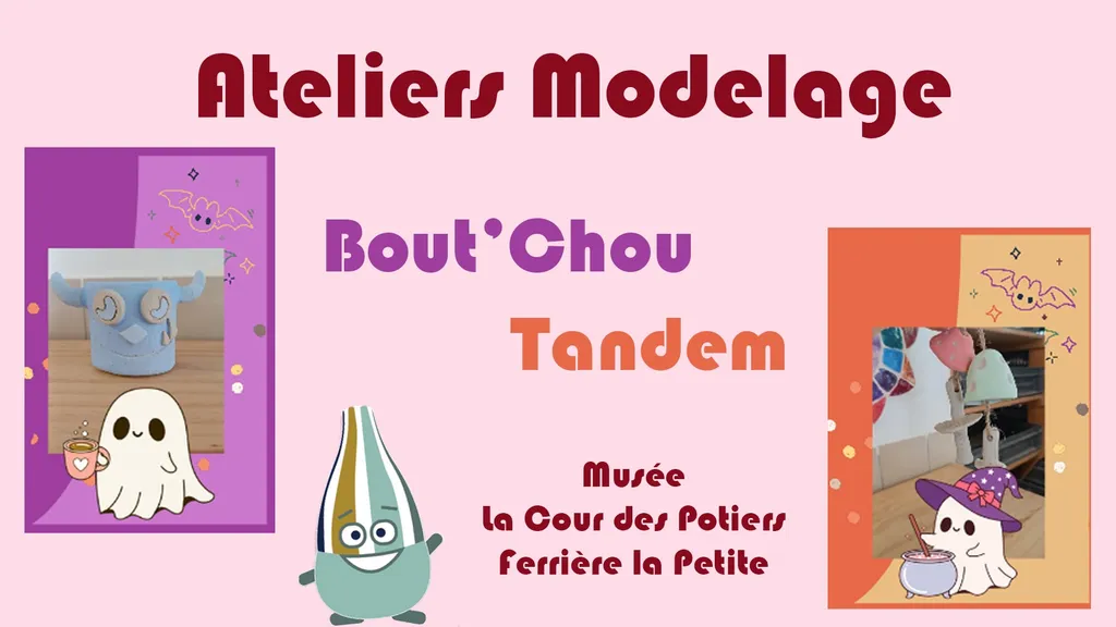 Ateliers modelage Bou'Chou et Tandem au Musée La Cour des Potiers à Ferrière-la-Petite — Événement
