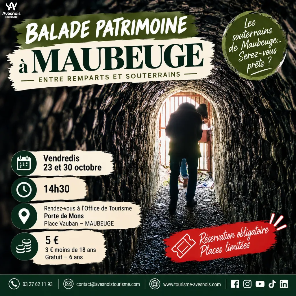 Balade Patrimoine de Maubeuge — Événement