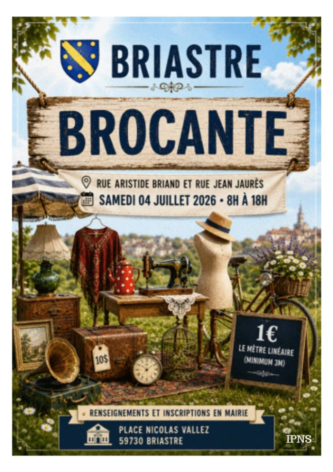 Brocante à Briastre — Événement