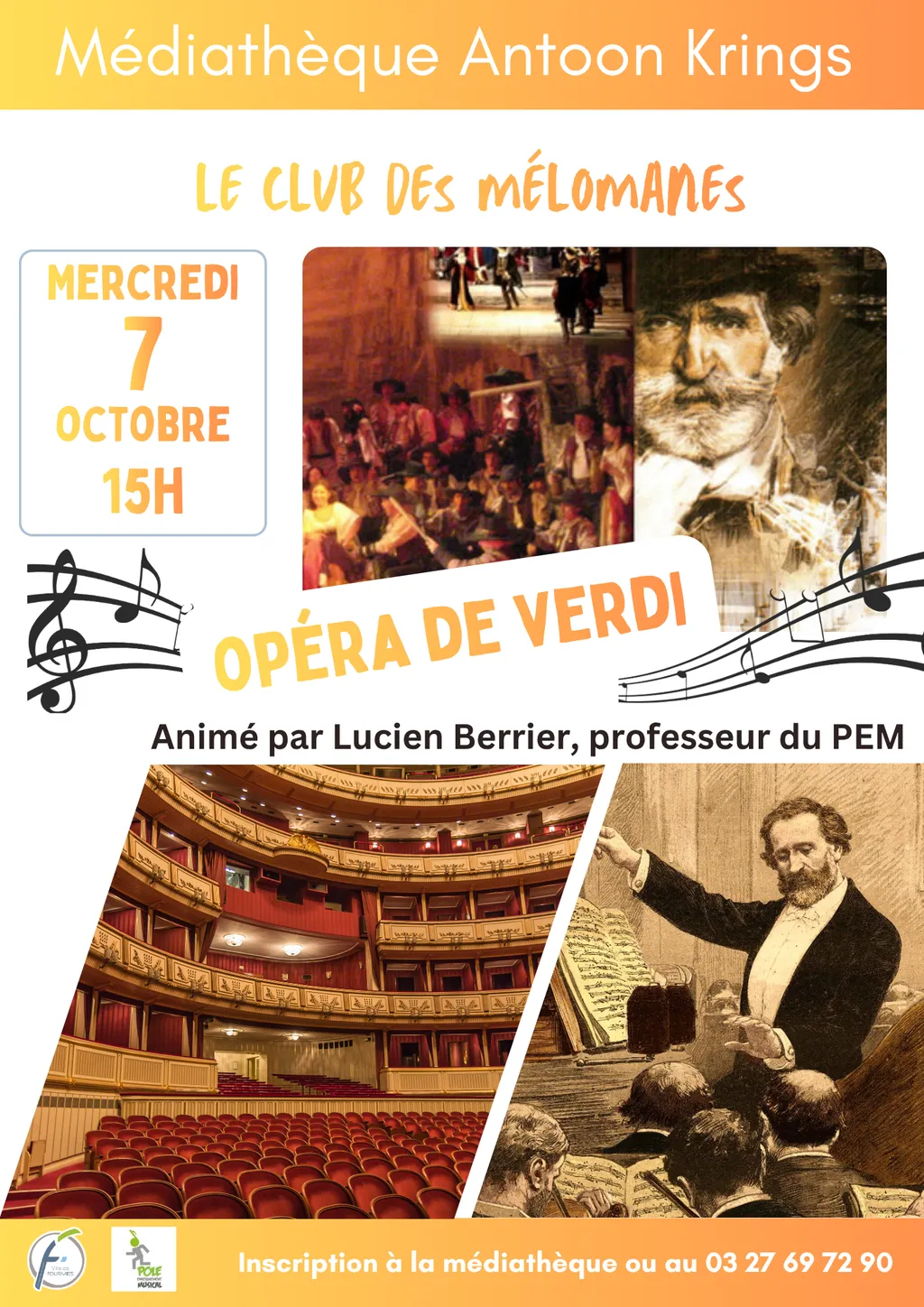 Club des Mélomanes "Opéra de Verdi" à Fourmies — Événement