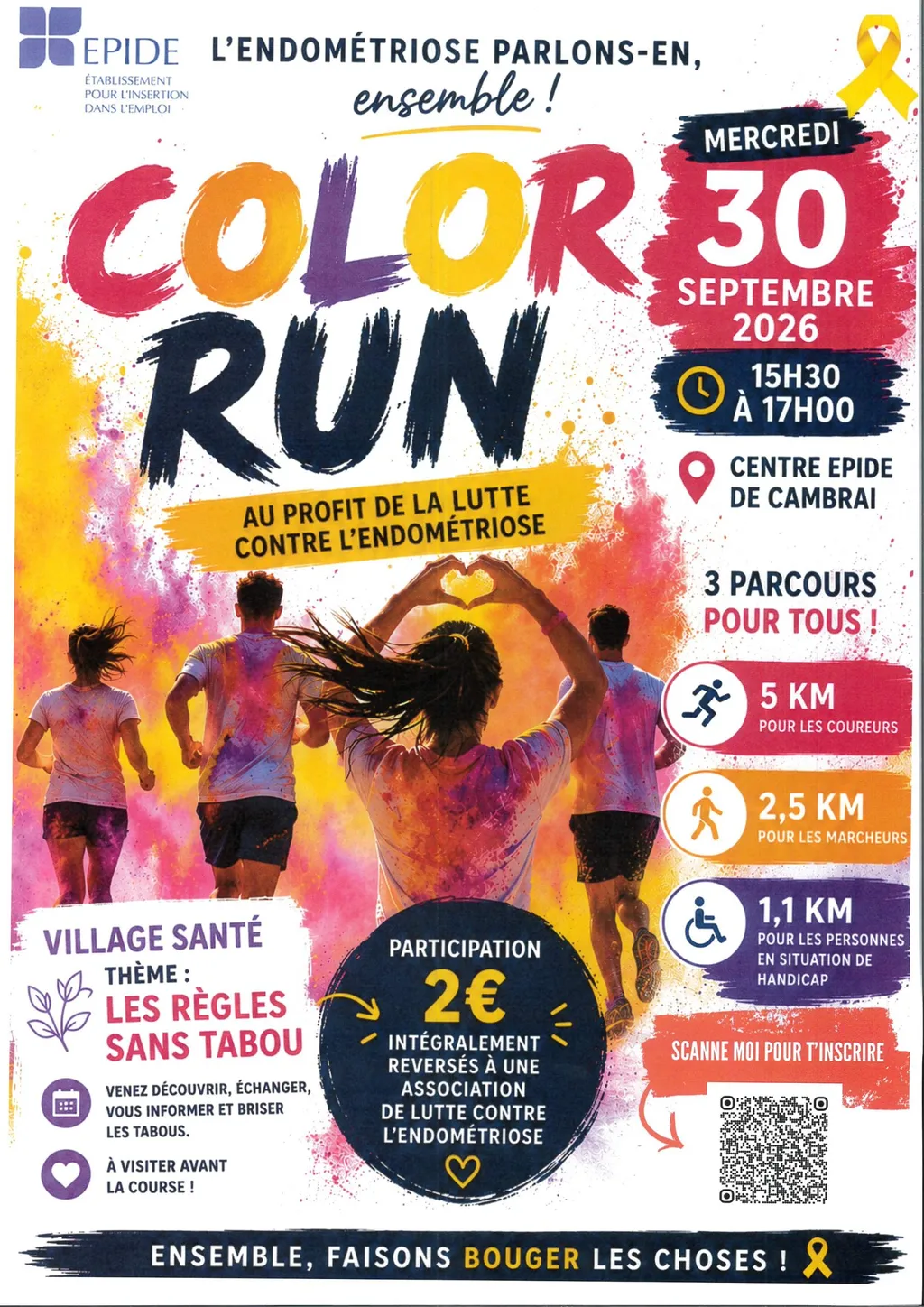 Color run à Cambrai — Événement