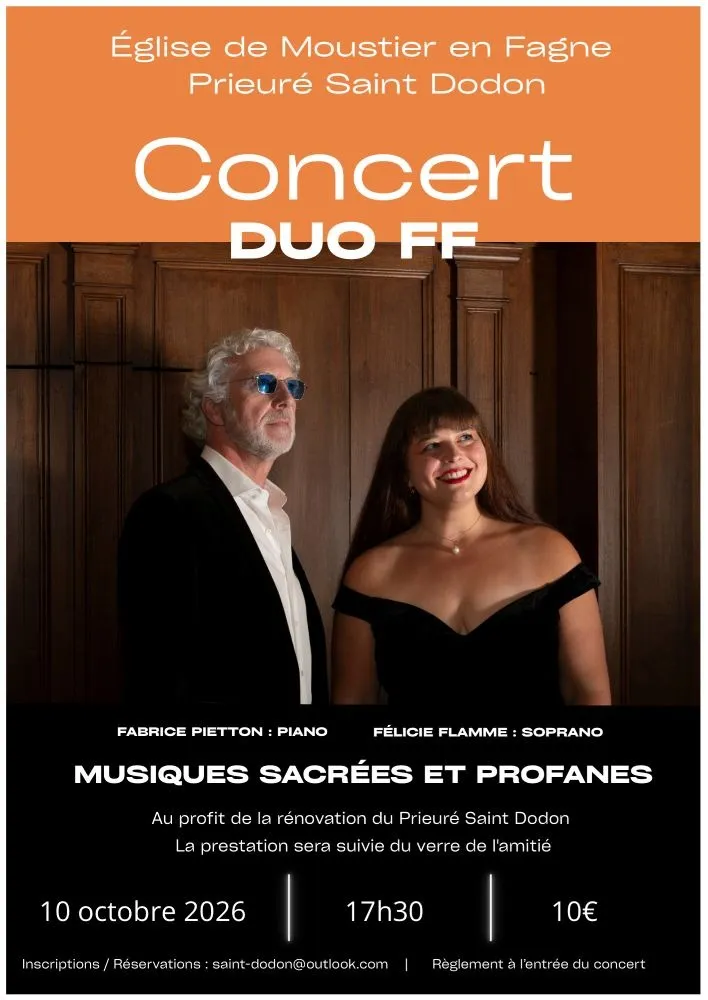 Concert DUO FF à Moustier-en-Fagne — Événement