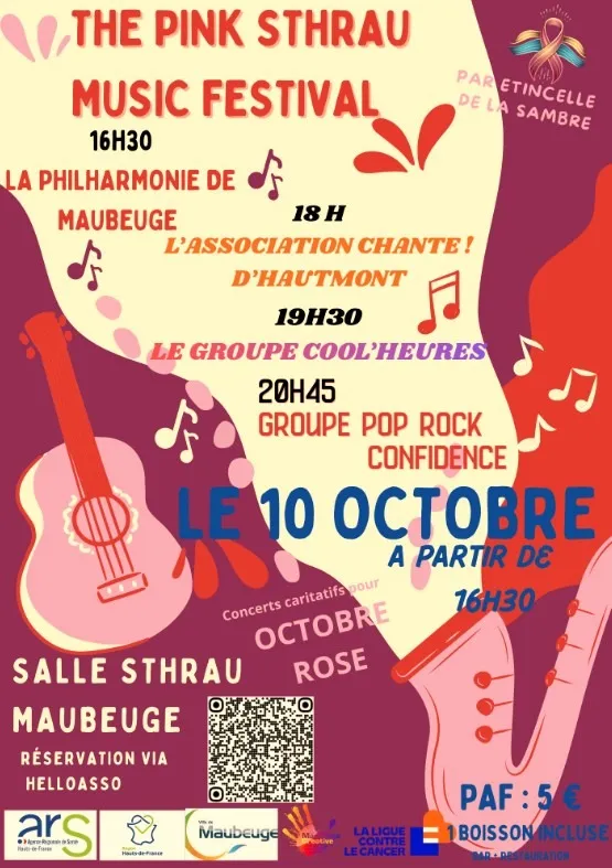 CONCERT : The Pink Sthrau Music Festival à Maubeuge — Événement