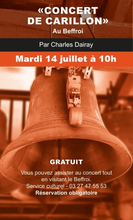Concert de Carillon au Quesnoy — Événement