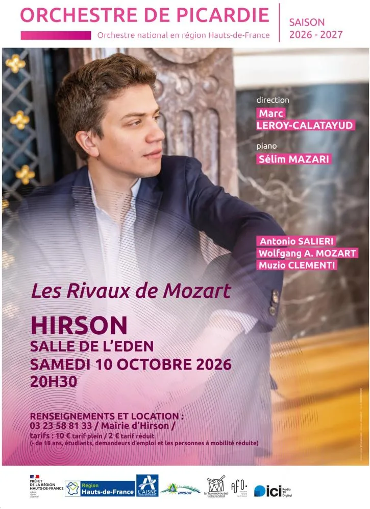 Concert: Orchestre de Picardie à Hirson — Événement