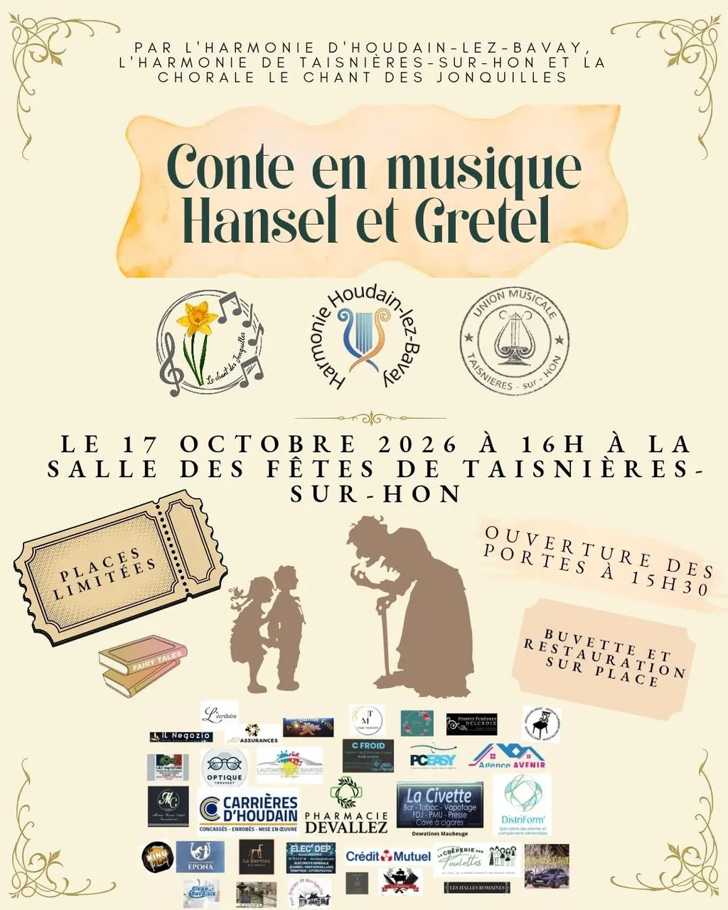 Conte en musique : Hansel et Gretel à Taisnières-sur-Hon — Événement