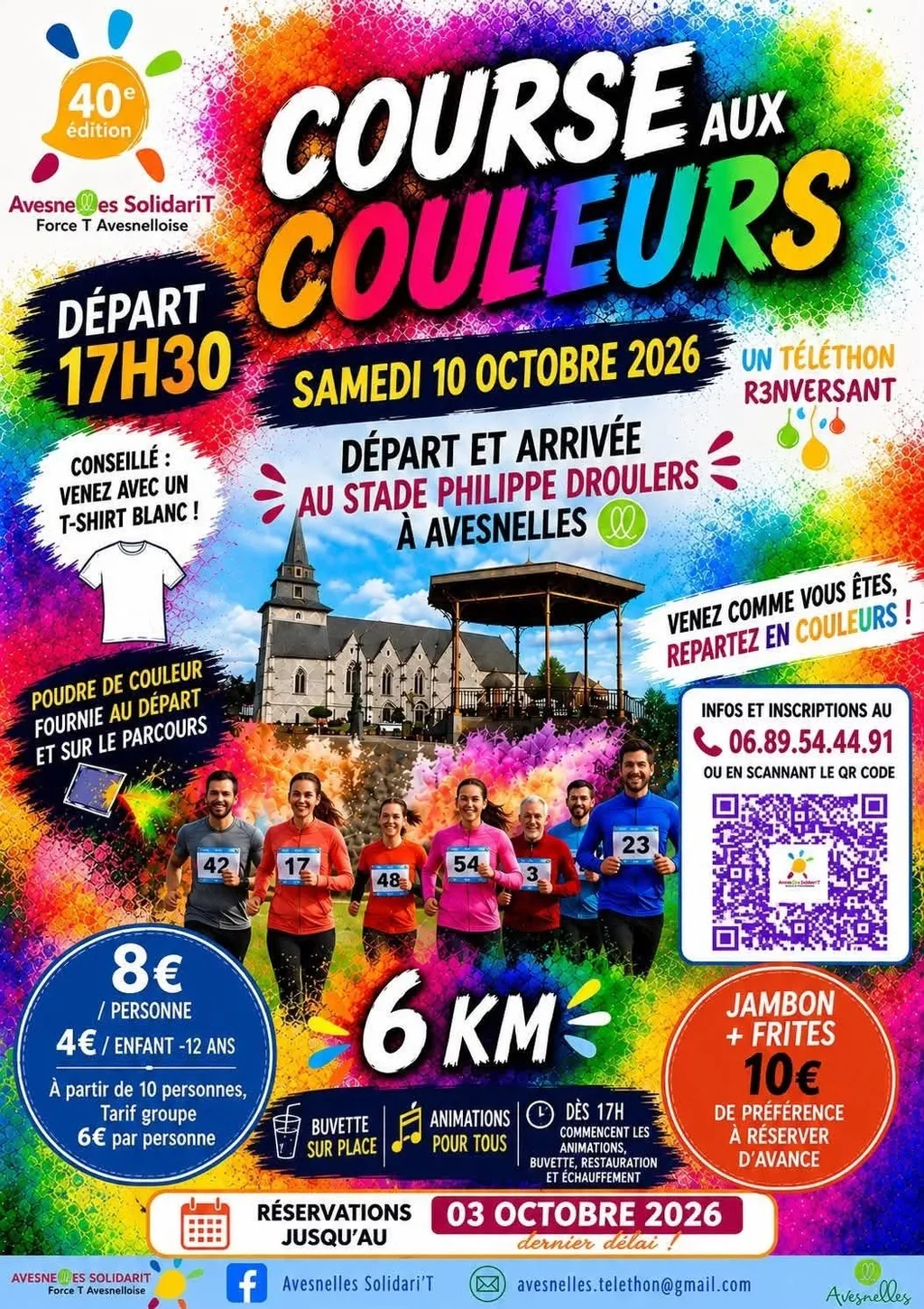 Course aux couleurs à Avesnelles — Événement