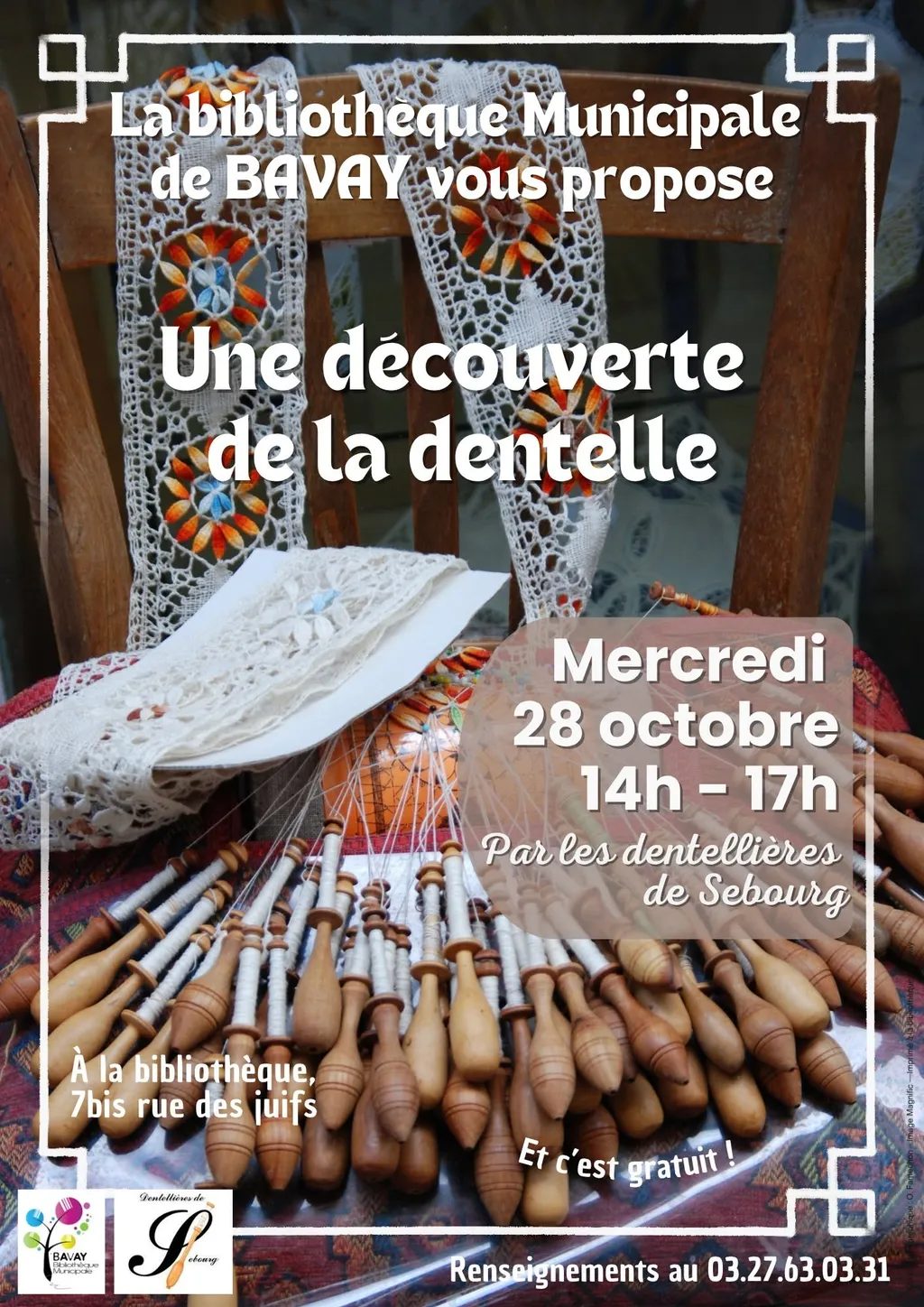Découverte de la dentelle à Bavay — Événement