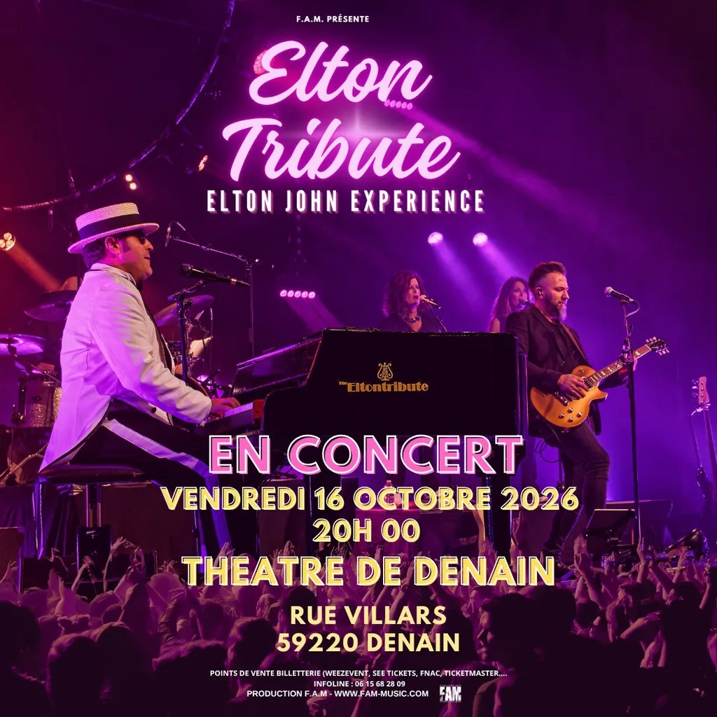 Concert: Elton John Tribute à Denain — Événement