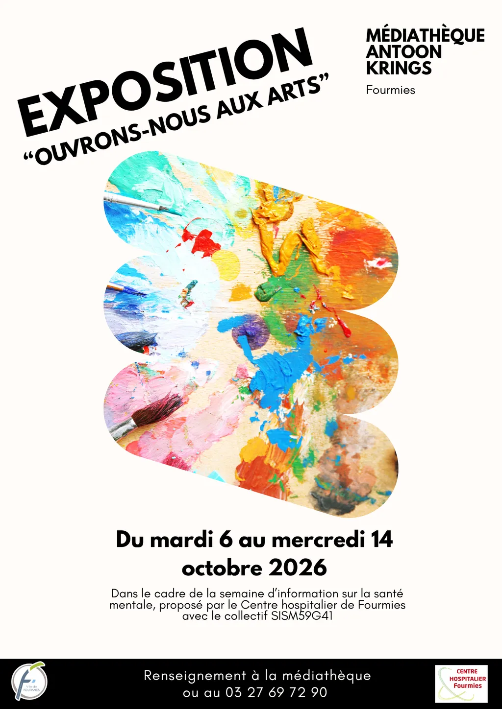 Exposition "Ouvrons-nous aux Arts" à Fourmies — Événement