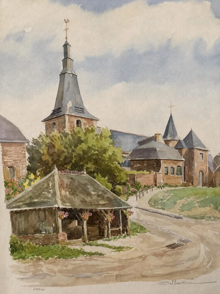 Exposition: Aquarelle par Léon Albertini à Vervins — Événement