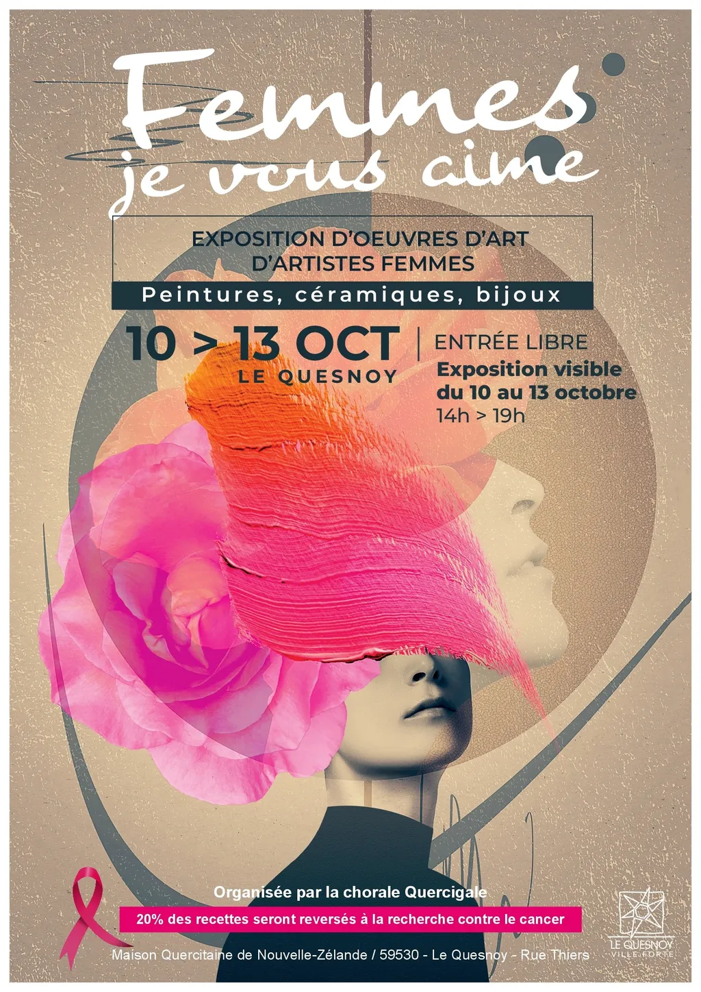 Femmes, je vous aime au Quesnoy — Événement