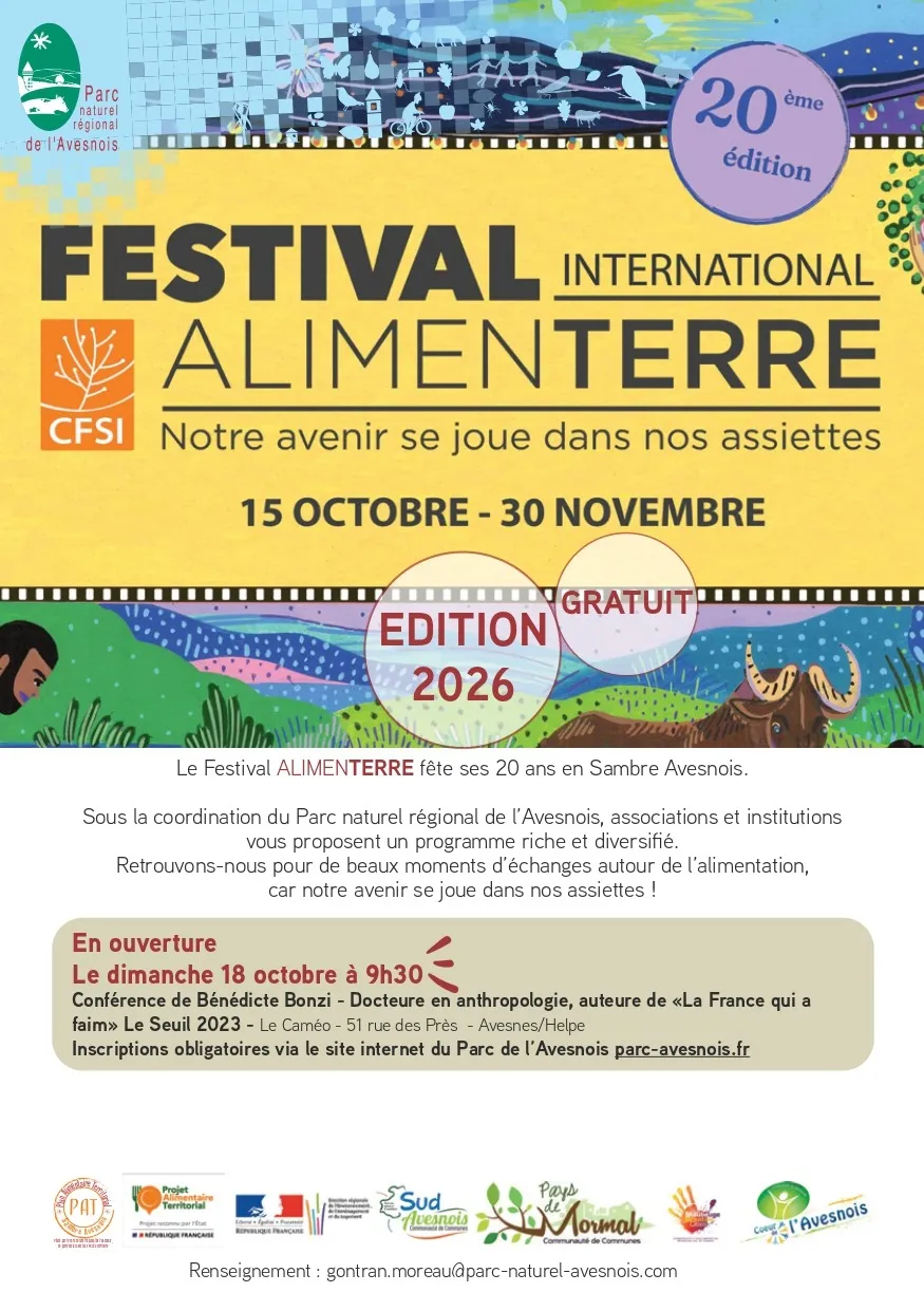 Festival Alimenterre : Etre(s) Vivants, interroger nos liens à Landrecies — Événement