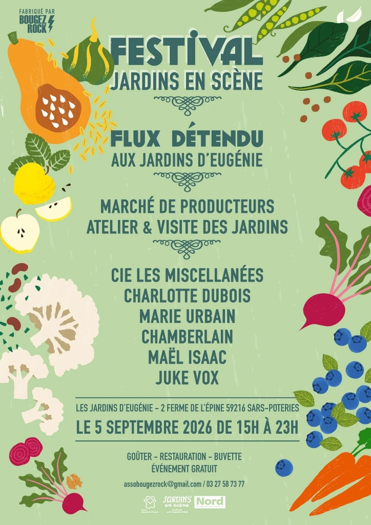 Festival: Jardins en scène à Sars-Poteries — Événement