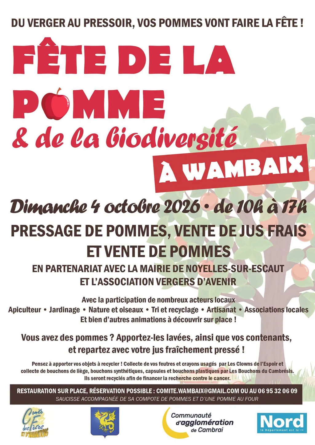 Fête de la pomme et de la biodiversité à Wambaix — Événement