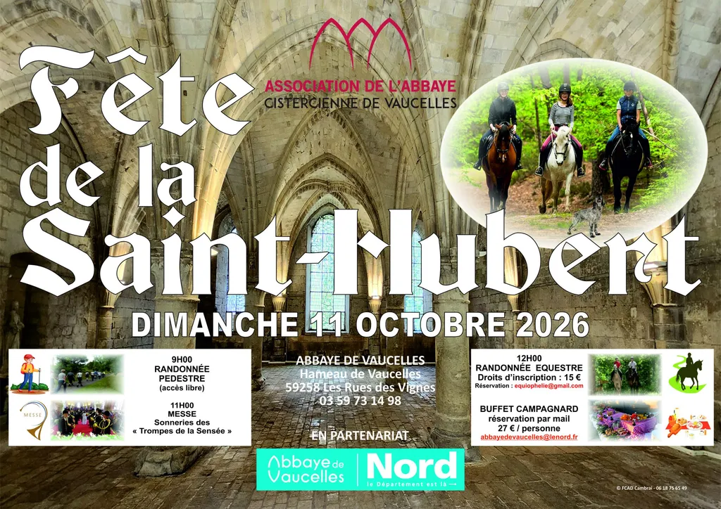 Fête de la Saint Hubert aux Rues-des-Vignes — Événement